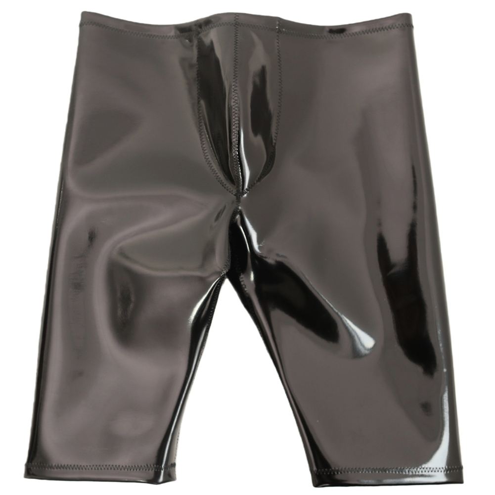 Long Leg Trunk Men - กางเกงในผู้ชายแบบเรียบเนียน ผ้ายืดหยุ่น แบบมันเงา ทรงบ็อกเซอร์ขายาว กระชับรูปร่าง แบบบิกินี่