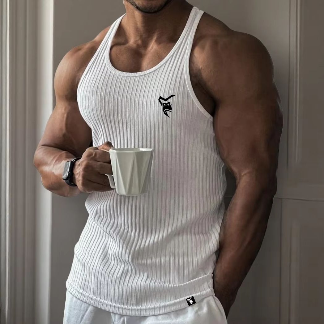 Sleeveless Undershirt - เสื้อกล้ามวิ่งแห้งเร็วสำหรับผู้ชาย ระบายอากาศได้ดี เสื้อกีฬาแขนกุด ยืดหยุ่น เหมาะสำหรับออกกำลังกาย ฟิตเนส