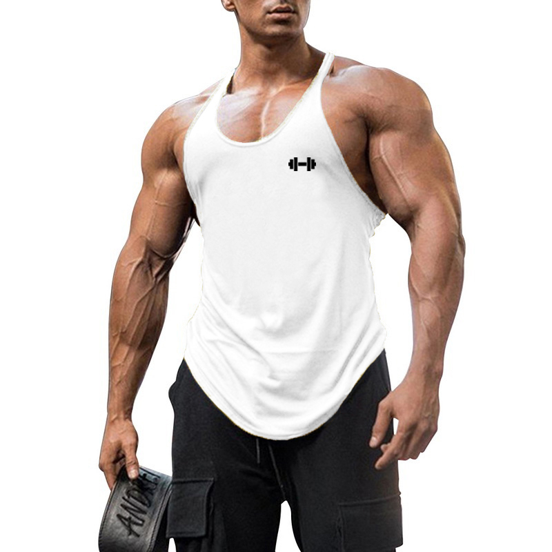 Sleeveless Undershirt - เสื้อกล้ามคอกลมแขนกุดสำหรับผู้ชาย, ผ้าฝ้ายนุ่มระบายอากาศได้ดี