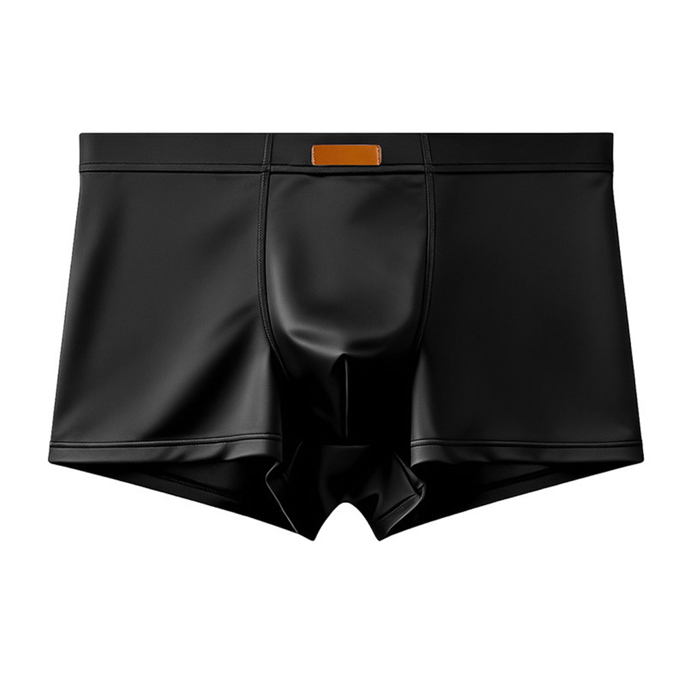 Pouch Boxer Pouch - กางเกงบ็อกเซอร์ผ้าซาตินเนื้อนุ่มสำหรับผู้ชาย ทรงกระชับ ระบายอากาศได้ดี ยืดหยุ่นสูง