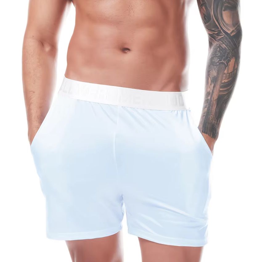 Mesh Sport Boxer - ชุดชั้นในบ็อกเซอร์ชาย 5 ชิ้น/ชุด ลายรังผึ้ง ระบายอากาศ แห้งเร็ว