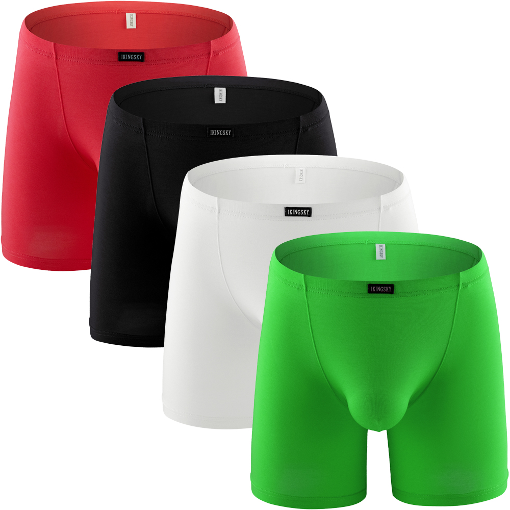 Long Leg Trunk Men - IKingsky Men 'S Modal ขายาวกางเกง Soft
