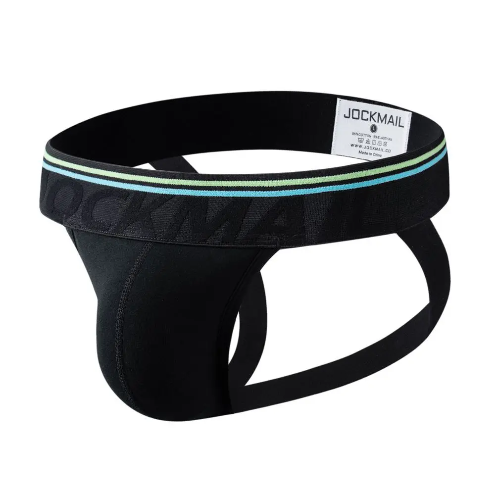 Jockstrap Athletic - เซ็กซี่ Jockstrap ชายผ้าฝ้ายชุดชั้นในสายสั้นกีฬา Supporter Low-Rise Breathable