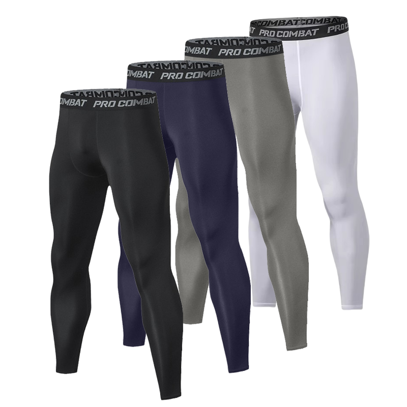 Compression Long Pant - ใหม่ผู้ชายกางเกงชายTightsกางเกงขายาวสําหรับวิ่งกีฬาฟิตเนสQuick Dry Fit Joggingsกางเกงออกกําลังกาย