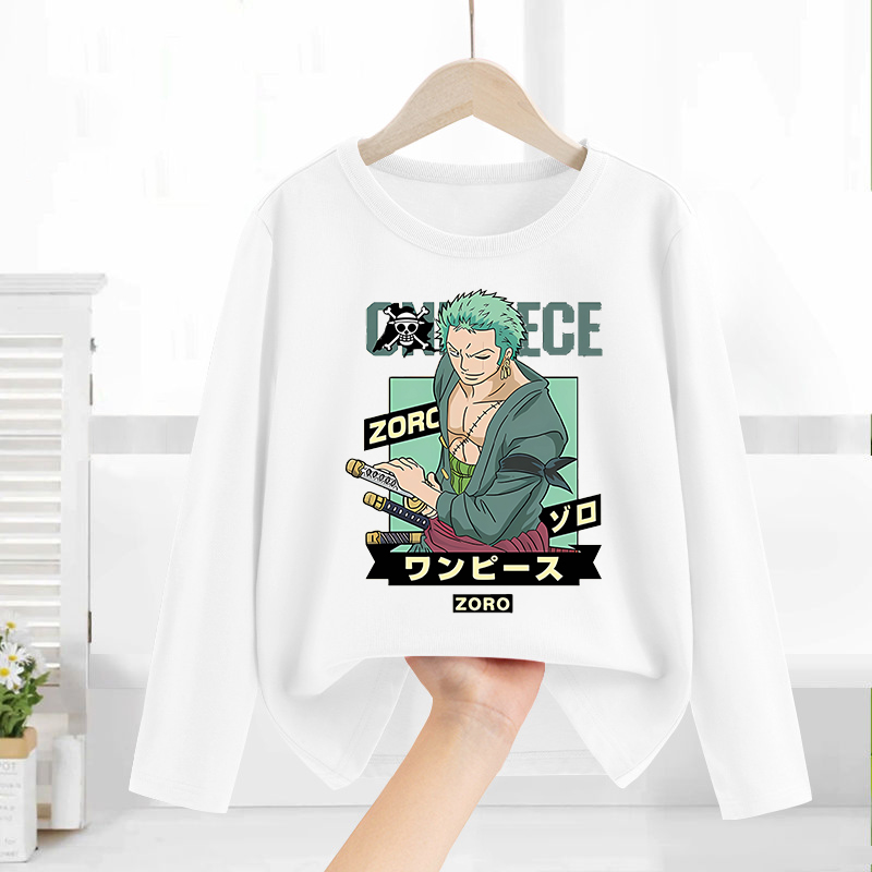 เสื้อแขนยาวลายอนิเมะวันพีซ เสื - Base Layer Top บทวิจารณ์และราคา