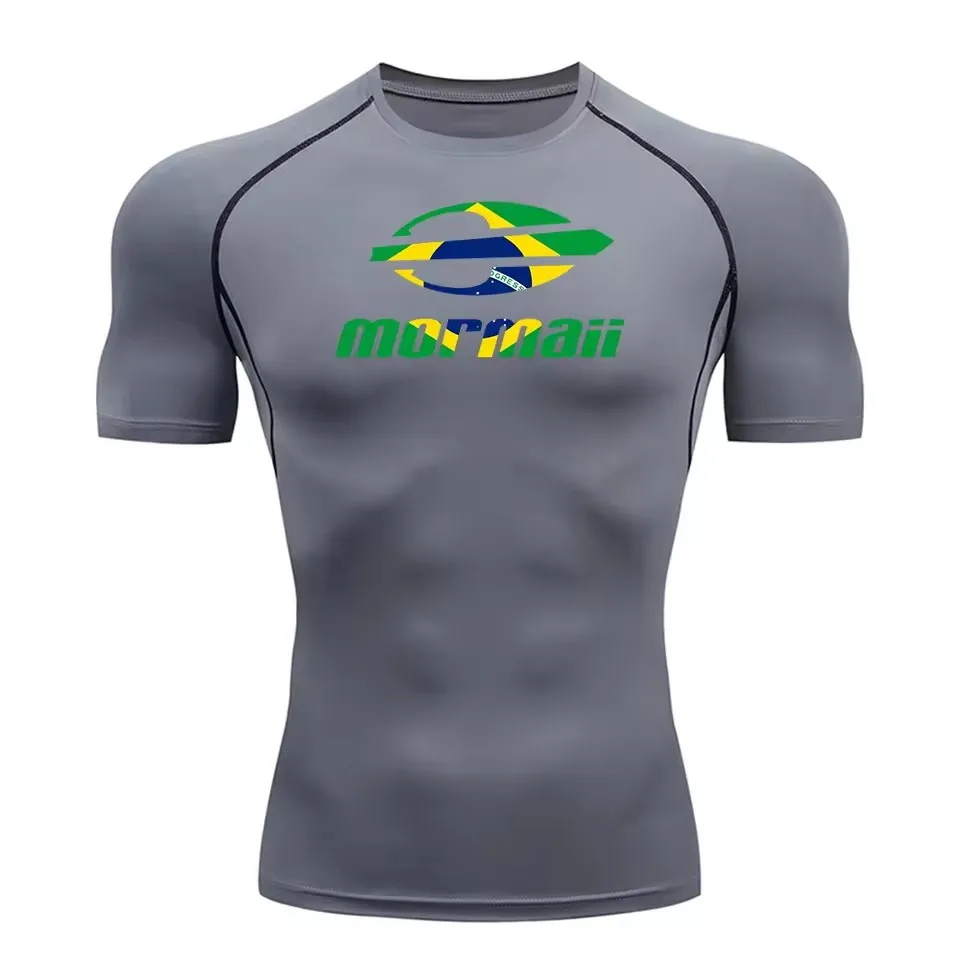 เสื้อรัดรูปสำหรับผู้ชาย สำหรับ - T Shirt Tight Fit บทวิจารณ์และราคา