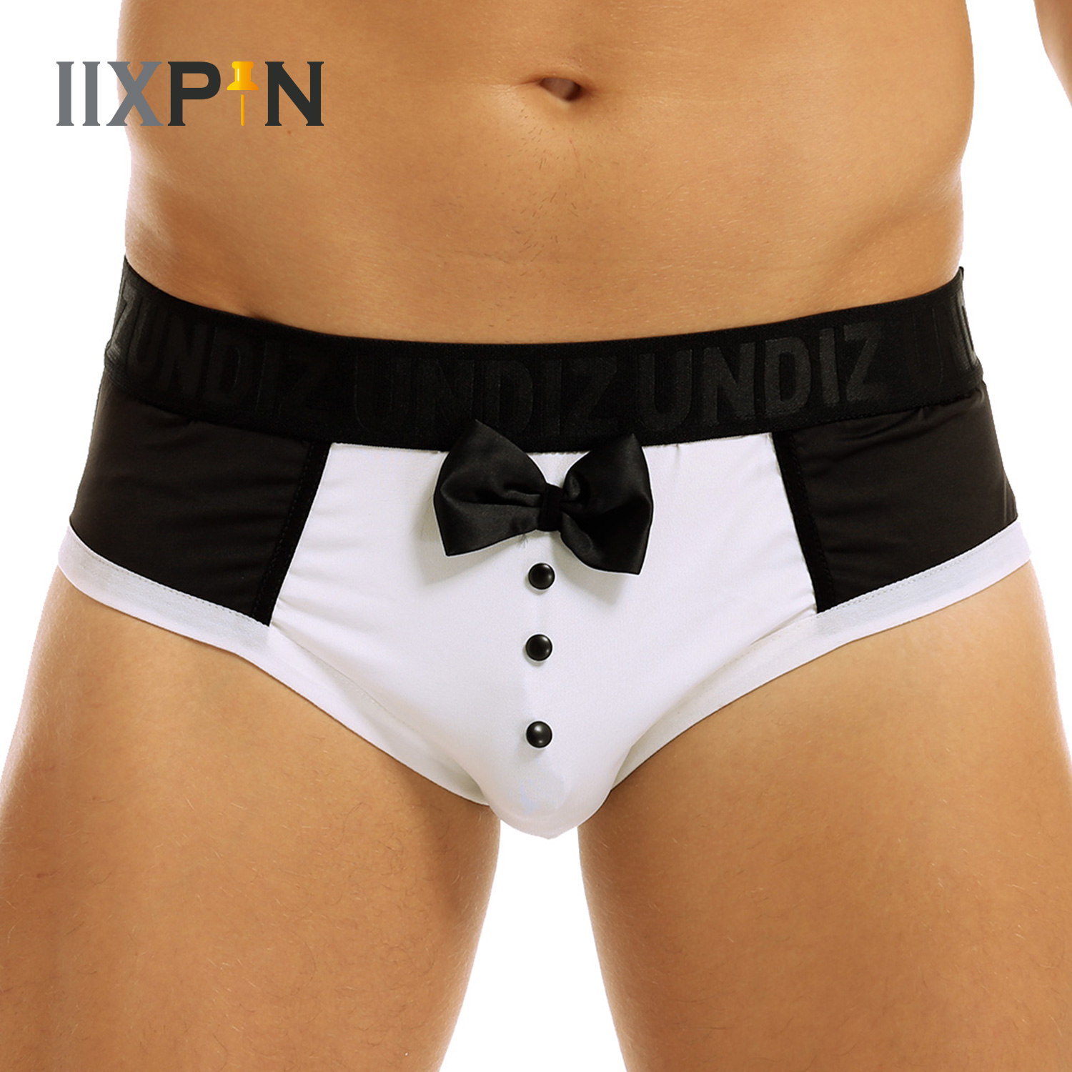 ผู้ชายน่ารัก Tuxedo Boxer กางเ - Boxer Shorts Modal บทวิจารณ์และราคา