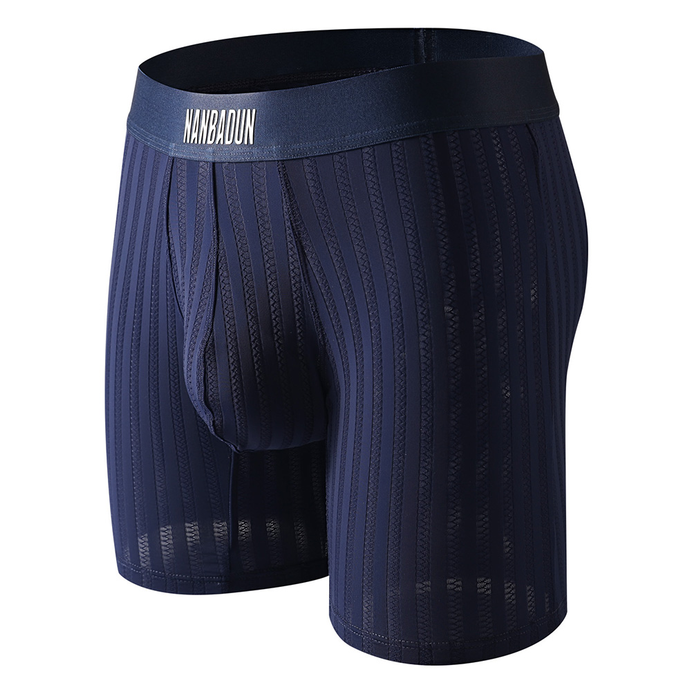 กางเกงบ็อกเซอร์ขายาวผ้าไอซ์ซิล - Long Leg Trunk Men บทวิจารณ์และราคา
