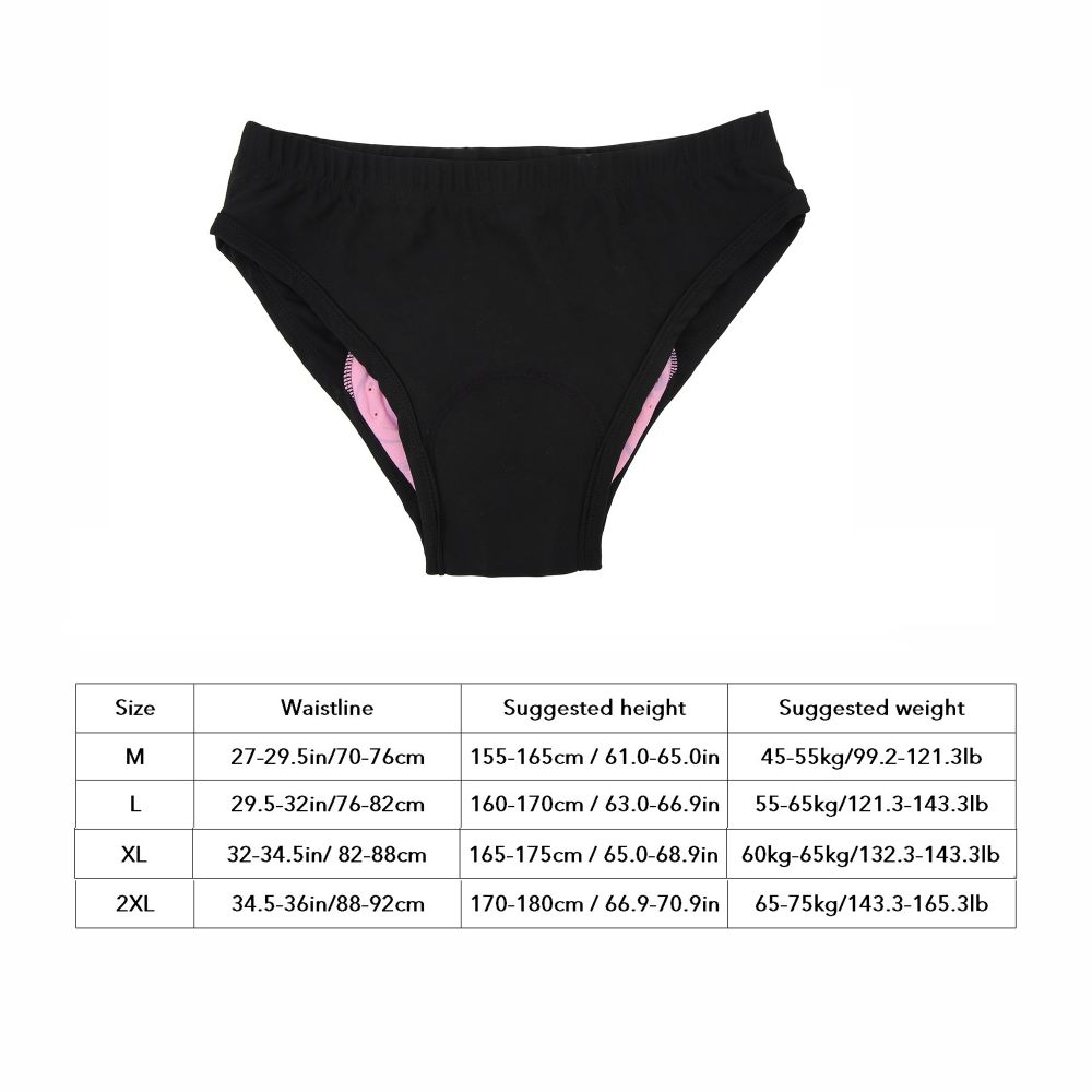 กางเกงในปั่นจักรยานผู้หญิงแบบ  - Quick Dry Underwear บทวิจารณ์และราคา