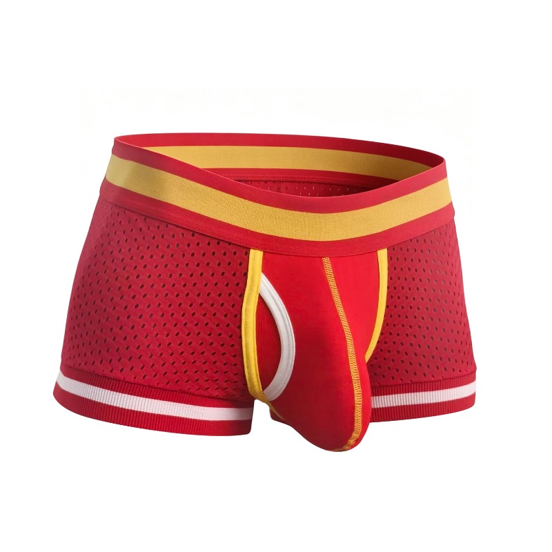 กางเกงบ็อกเซอร์ชายแบบตาข่าย ทร - Mesh Sport Boxer บทวิจารณ์และราคา