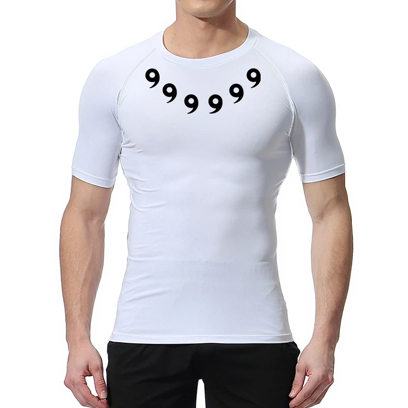 กราฟิกแขนสั้นเสื้อสําหรับชายออ - Base Layer Top บทวิจารณ์และราคา