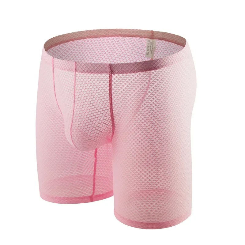 ผู้ชายชุดชั้นในเกย์ดูผ่านกางเก - Long Leg Trunk Men บทวิจารณ์และราคา