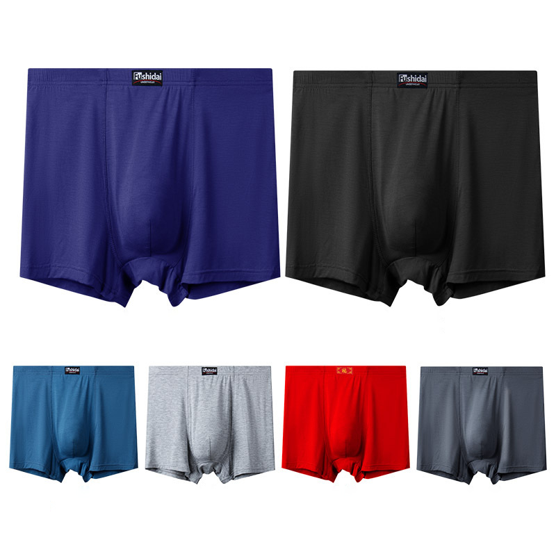 3 ชิ้น/ล็อต 13XL Oversize Men  - Boxer Shorts Modal บทวิจารณ์และราคา