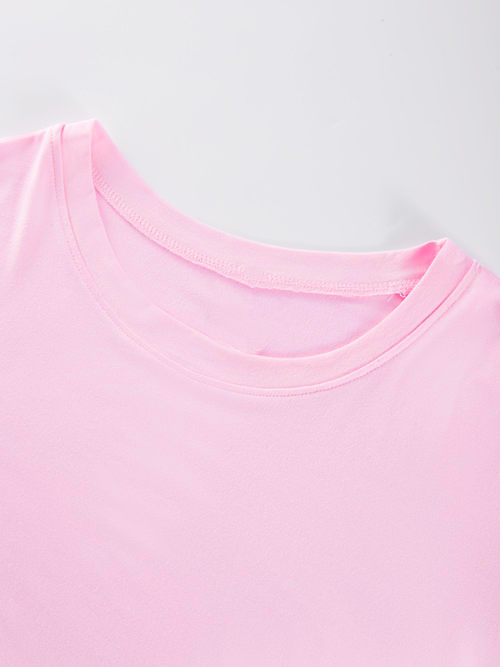 เสื้อยืดครอปท็อปผู้หญิงแบบสลิม - T Shirt Tight Fit บทวิจารณ์และราคา