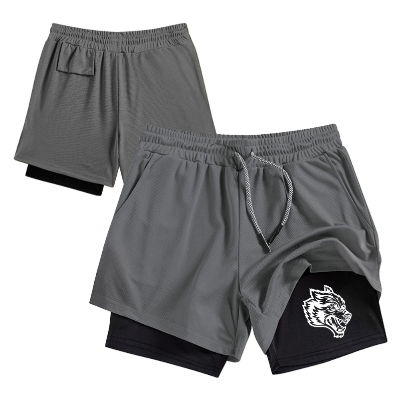 กางเกงขาสั้นผู้ชายสไตล์สตรีทแว - Compression Shorts Athletes บทวิจารณ์และราคา