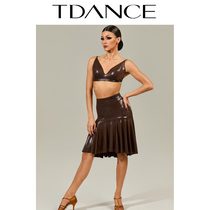 ชุดฝึกซ้อมเต้นลาติน TDANCE [เส - Tank Top Ribbed บทวิจารณ์และราคา
