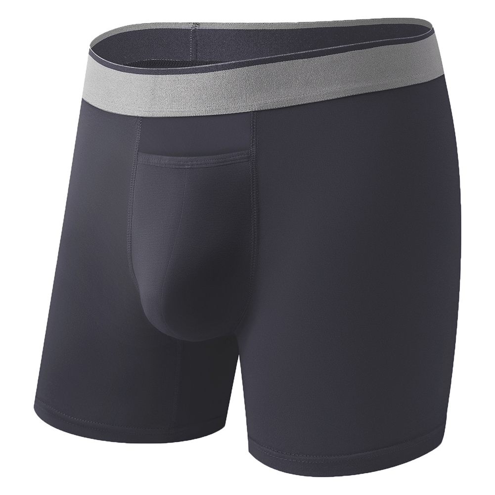 กางเกงบ็อกเซอร์ชายขายาว 1 ตัว  - Bamboo Fiber Trunk บทวิจารณ์และราคา