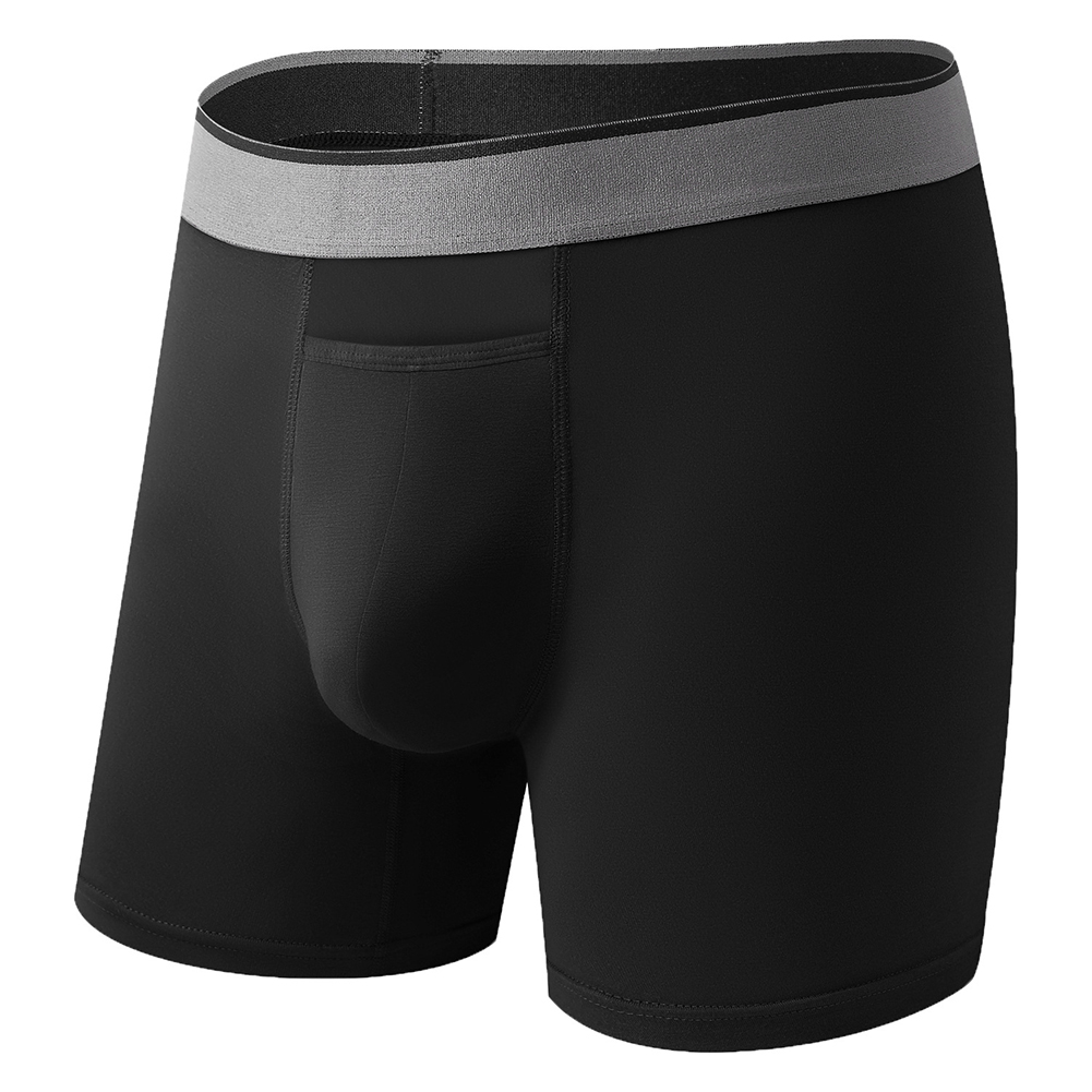 กางเกงบ็อกเซอร์ชายขายาว 1 ตัว  - Bamboo Fiber Trunk บทวิจารณ์และราคา