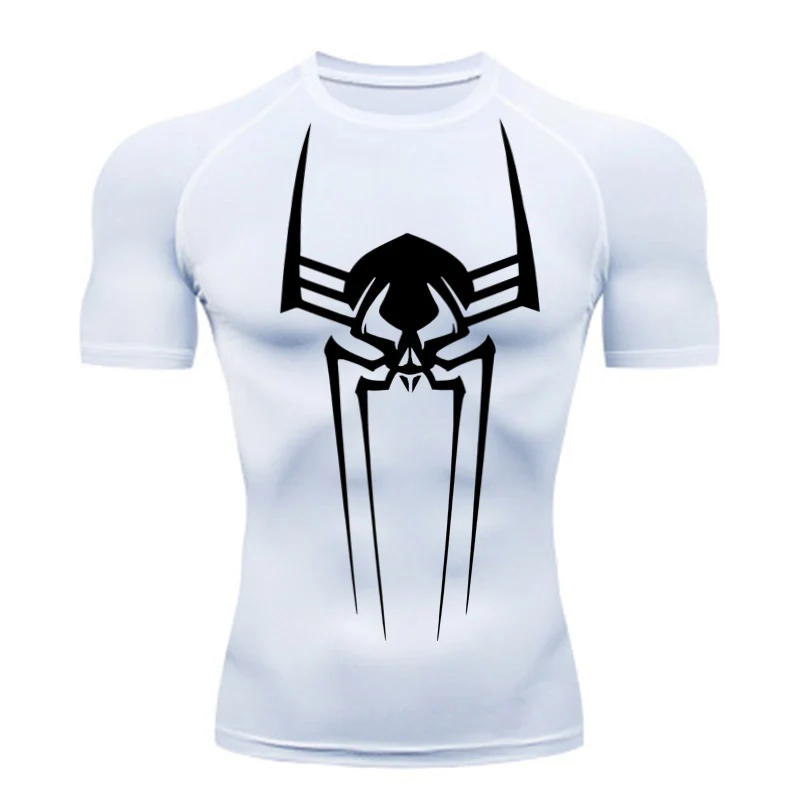 เสื้อกีฬาผู้ชาย แห้งเร็ว กระชั - T Shirt Tight Fit บทวิจารณ์และราคา