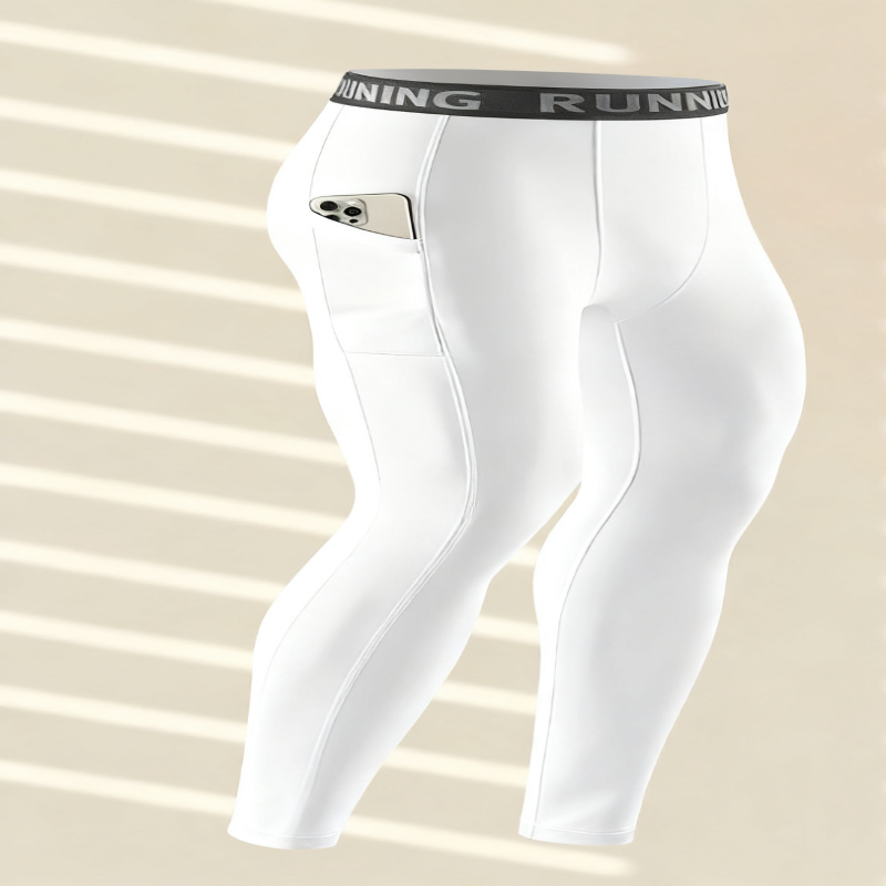 กางเกงรัดรูปสำหรับวิ่งสำหรับผู - Compression Long Pant บทวิจารณ์และราคา