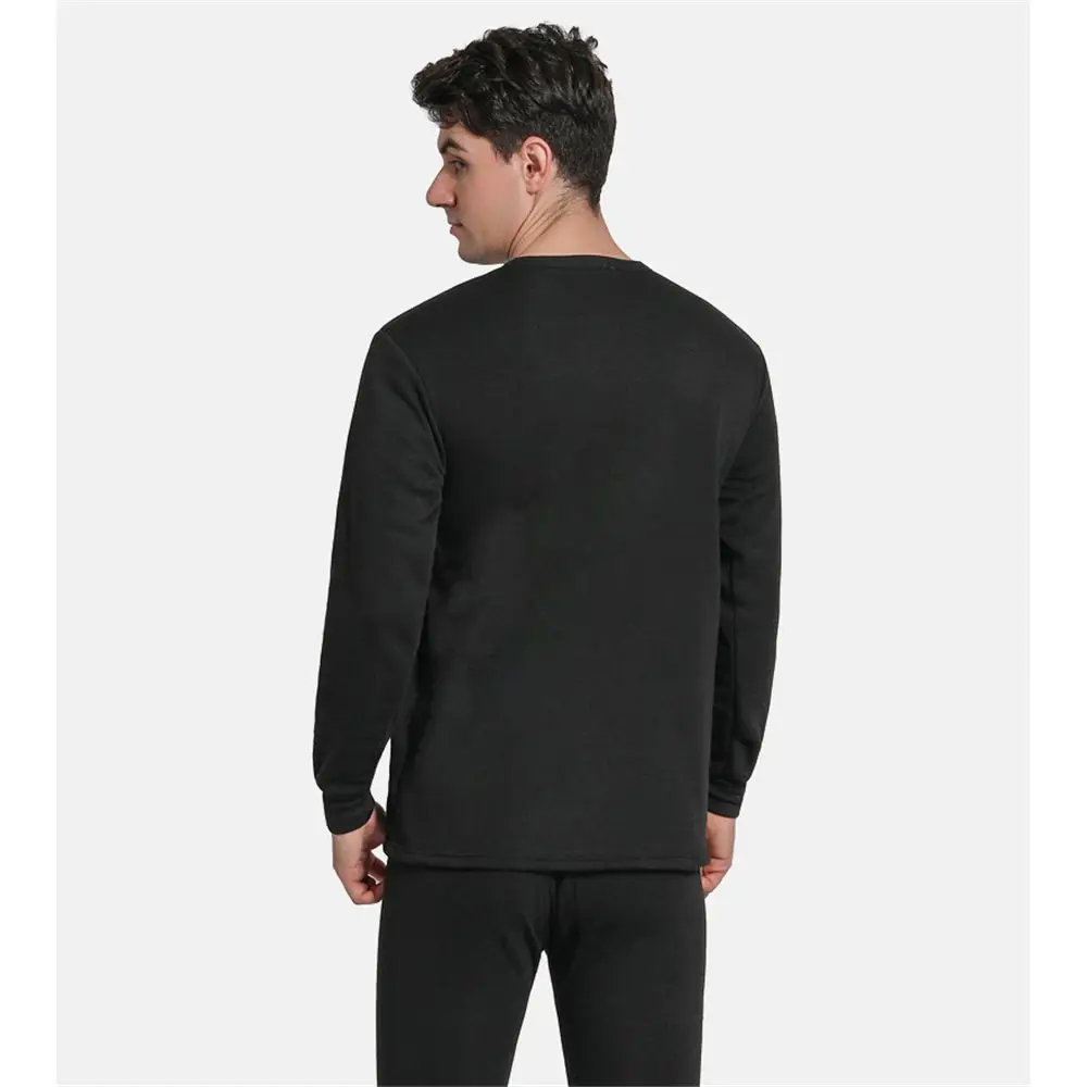 ฤดูหนาวผู้ชายชุดชั้นในชุดผ้าฝ้ - Thermal Long John บทวิจารณ์และราคา