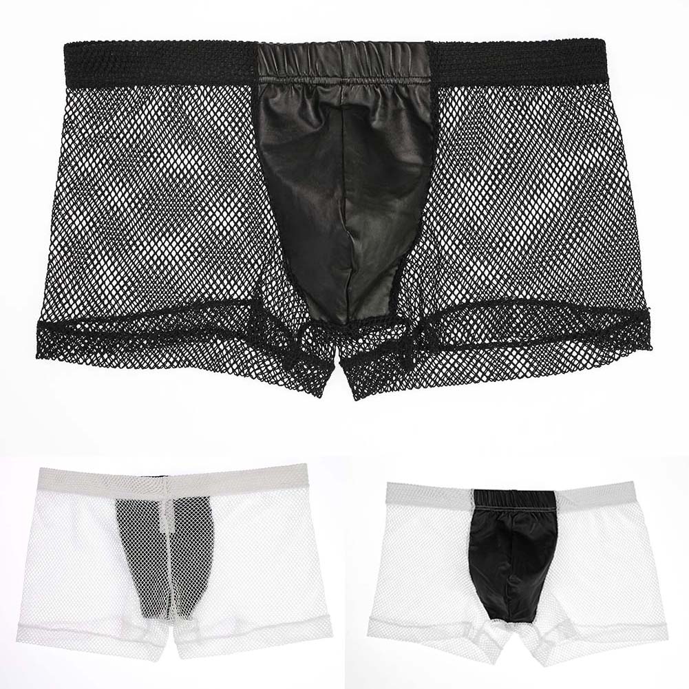 กางเกงบ็อกเซอร์ชายผ้าตาข่ายโปร - Pouch Boxer Pouch บทวิจารณ์และราคา