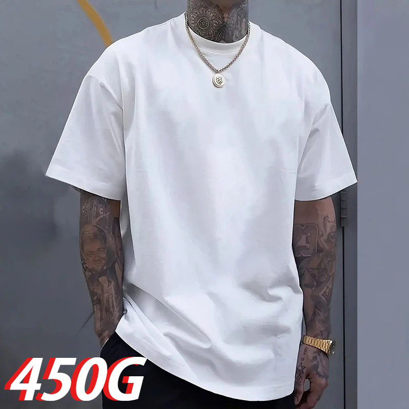 เสื้อยืดแขนสั้นผ้าฝ้ายเนื้อหนั - Undershirt Crew Neck บทวิจารณ์และราคา