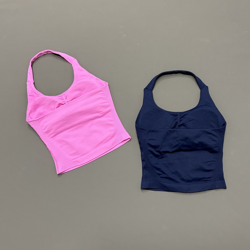 เสื้อกีฬาผู้หญิงแบบผูกคอ ไร้ตะ - Suspender Tank Top บทวิจารณ์และราคา