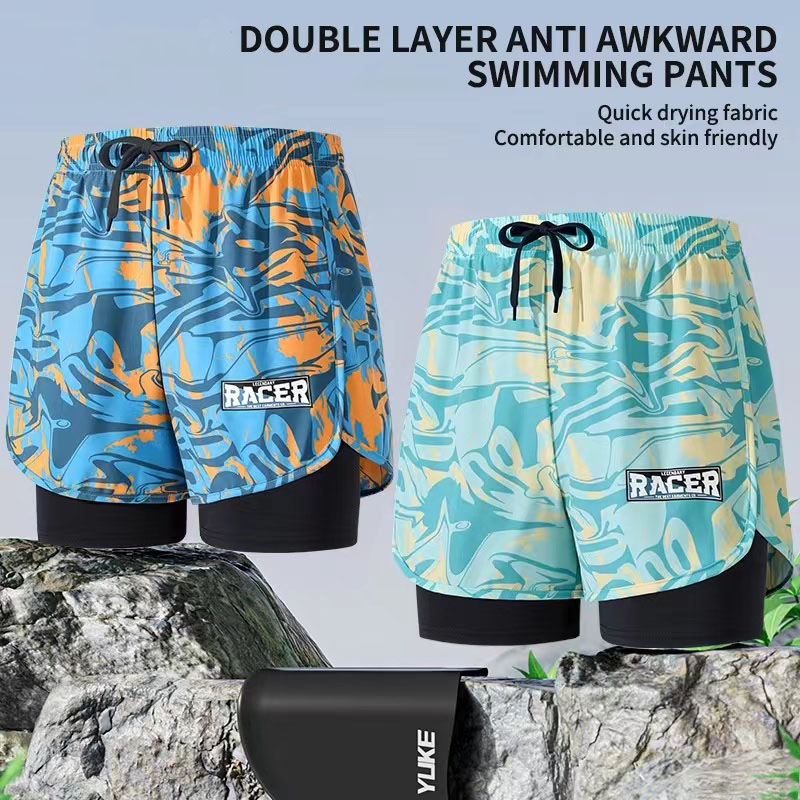 กางเกงว่ายน้ำสำหรับผู้ใหญ่กางเ - Trunk Breathable Men บทวิจารณ์และราคา