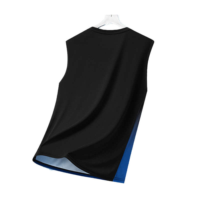 เสื้อกีฬาผู้ชายแบบไล่เฉดสี น้ำ - Sleeveless Undershirt บทวิจารณ์และราคา