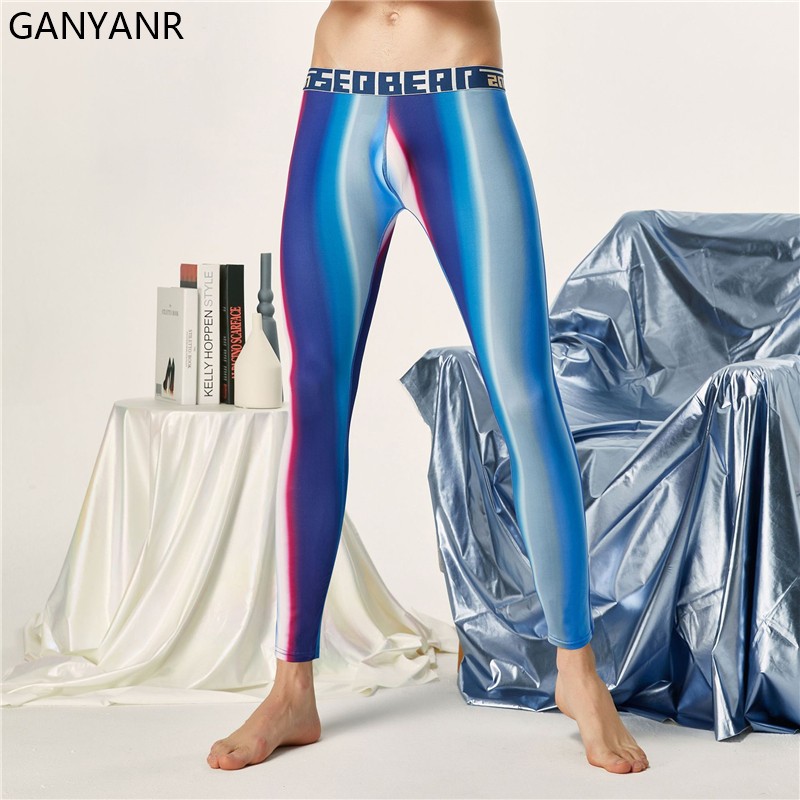 GANYANR วิ่ง Tights ผู้ชายการบ - Compression Long Pant บทวิจารณ์และราคา
