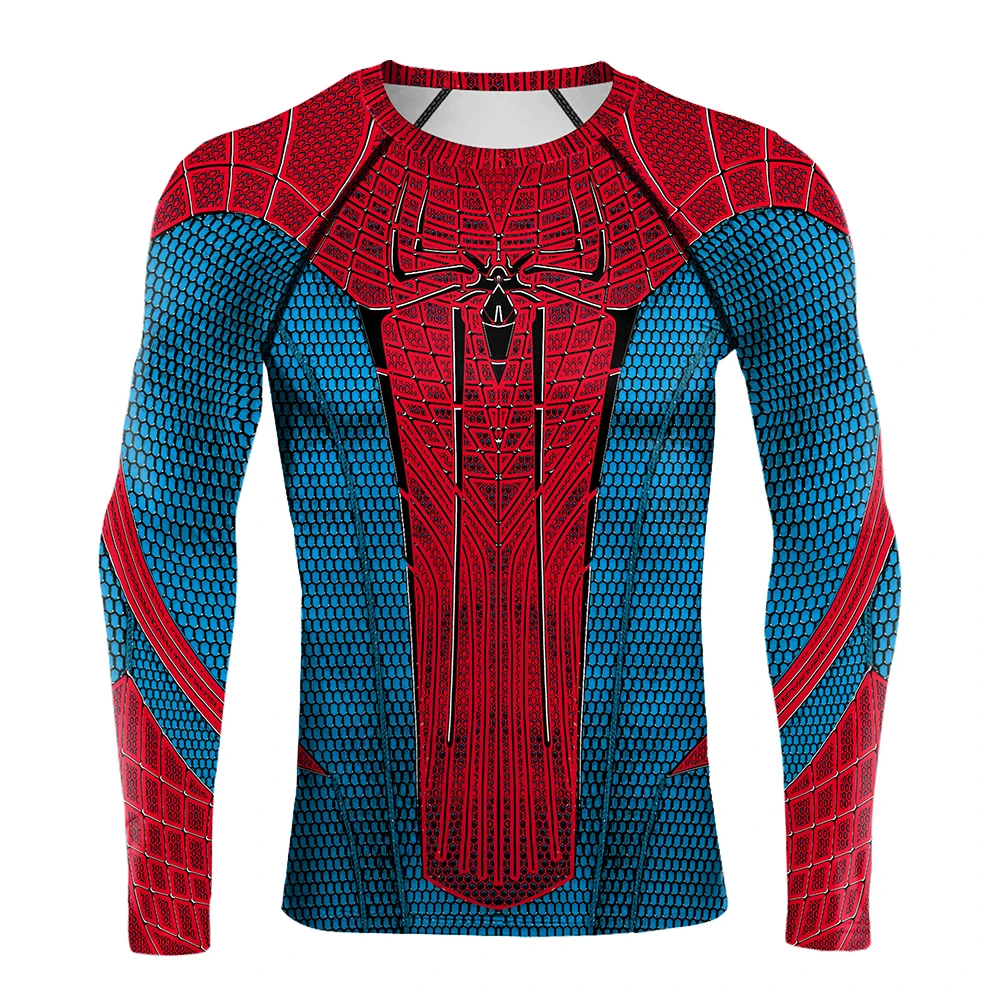 เสื้อยืดลายแมงมุมผู้ชาย เสื้อย - T Shirt Tight Fit บทวิจารณ์และราคา