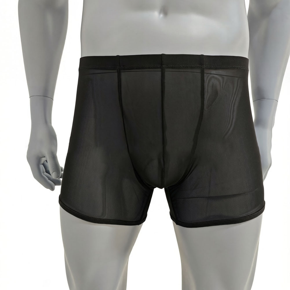 กางเกงบ็อกเซอร์ชายผ้าตาข่ายบาง - Long Leg Trunk Men บทวิจารณ์และราคา
