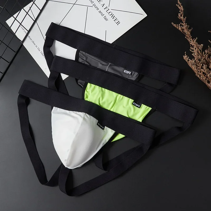 กางเกงในชายแบบจ็อคสแตรปผ้าไอซ์ - Jockstrap Athletic บทวิจารณ์และราคา