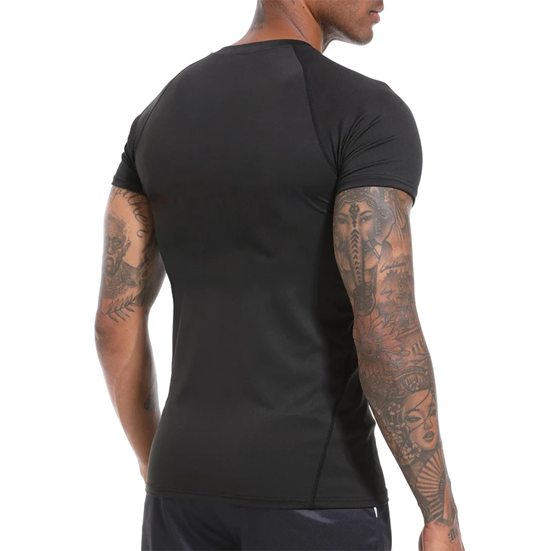 เสื้อยืดคอมเพรสชั่นพิมพ์ลายสำห - Base Layer Top บทวิจารณ์และราคา