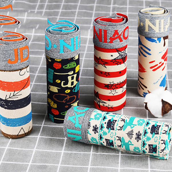 5 ชิ้น/ล็อตผู้ชายชุดชั้นในนักม - Boxer Shorts Modal บทวิจารณ์และราคา