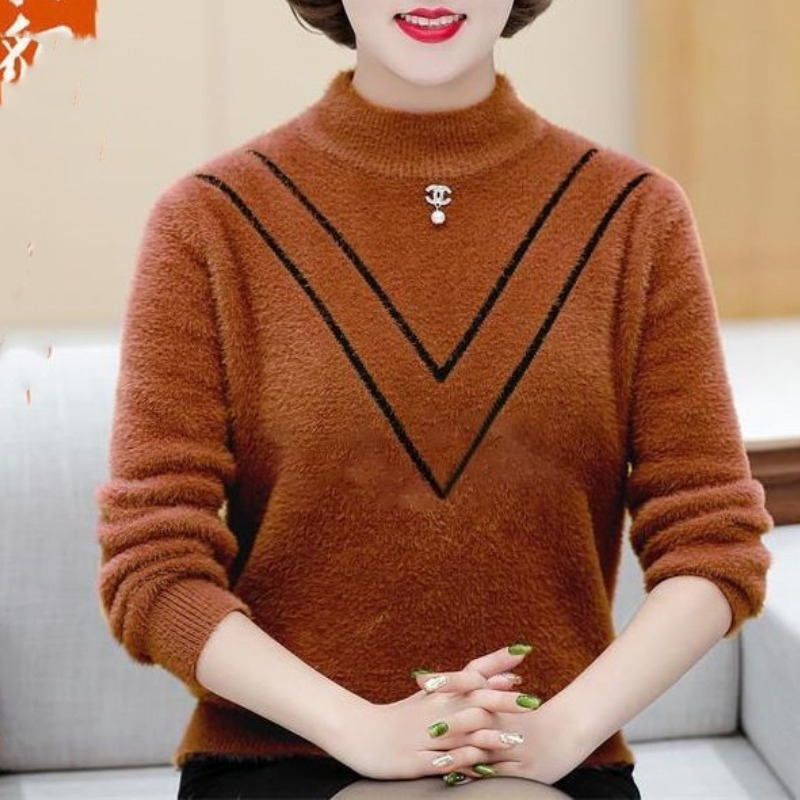 เสื้อสเวตเตอร์ถักแขนยาวแบบสวมห - Undershirt Crew Neck บทวิจารณ์และราคา