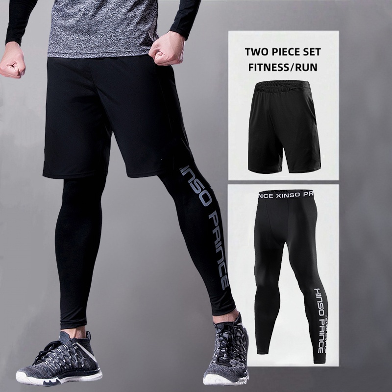 กางเกงกีฬาผู้ชายสำหรับวิ่ง ออก - Compression Long Pant บทวิจารณ์และราคา