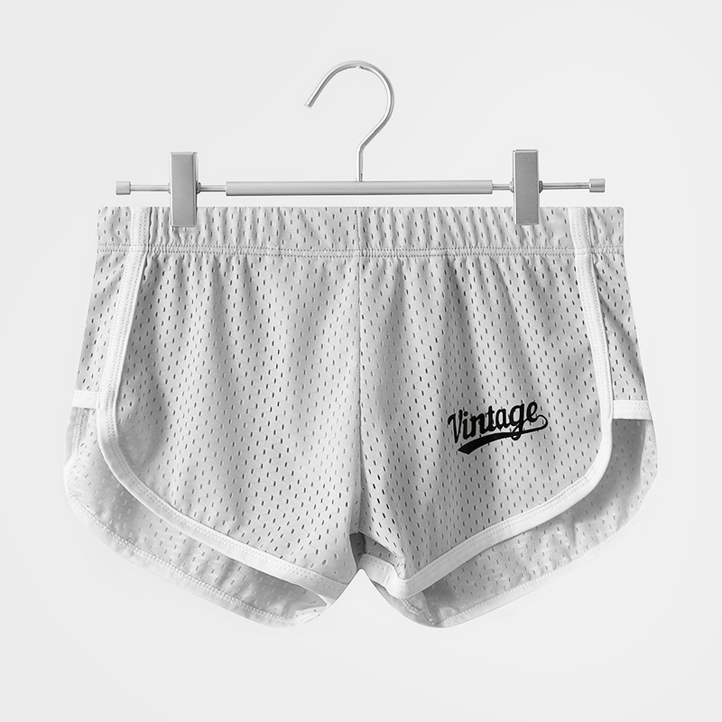 กางเกงขาสั้นผู้ชายผ้าตาข่ายพิม - Mesh Sport Boxer บทวิจารณ์และราคา