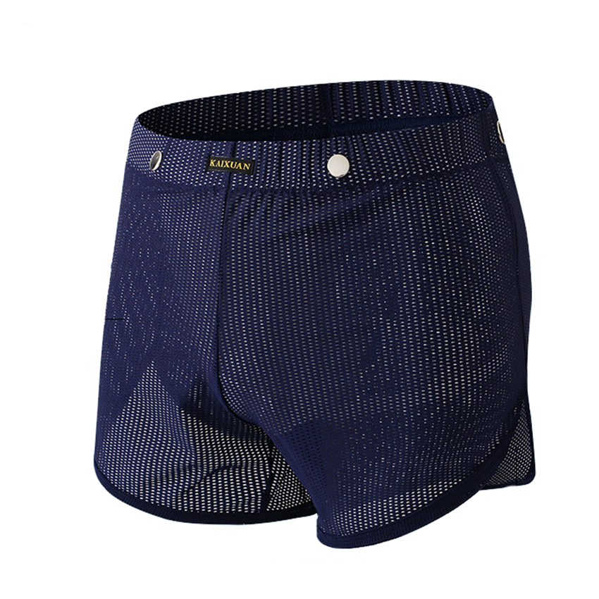 กางเกงขาสั้นกีฬาผู้ชาย แห้งเร็ - Mesh Sport Boxer บทวิจารณ์และราคา
