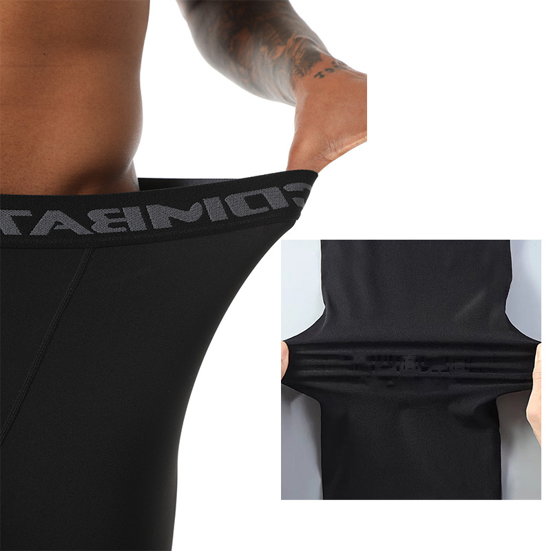ใหม่ผู้ชายกางเกงชายTightsกางเก - Compression Long Pant บทวิจารณ์และราคา