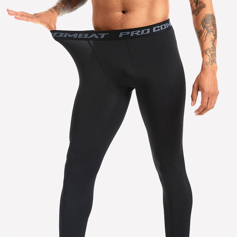 ใหม่ผู้ชายกางเกงชายTightsกางเก - Compression Long Pant บทวิจารณ์และราคา