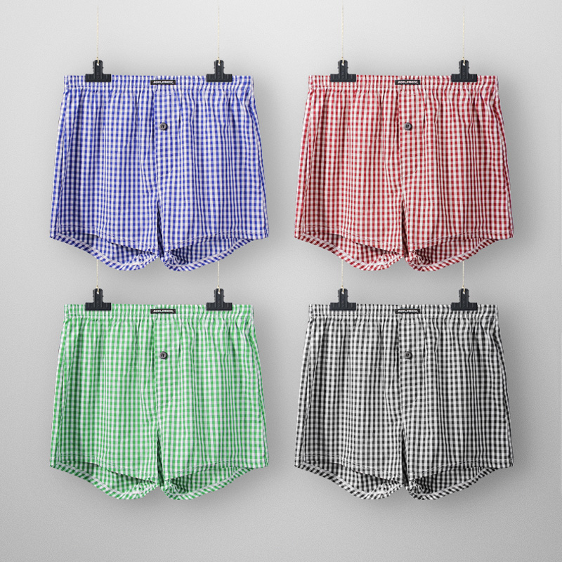 กางเกงบ็อกเซอร์ชาย ผ้าฝ้ายทรงห - Boxer Brief Pack Cotton บทวิจารณ์และราคา